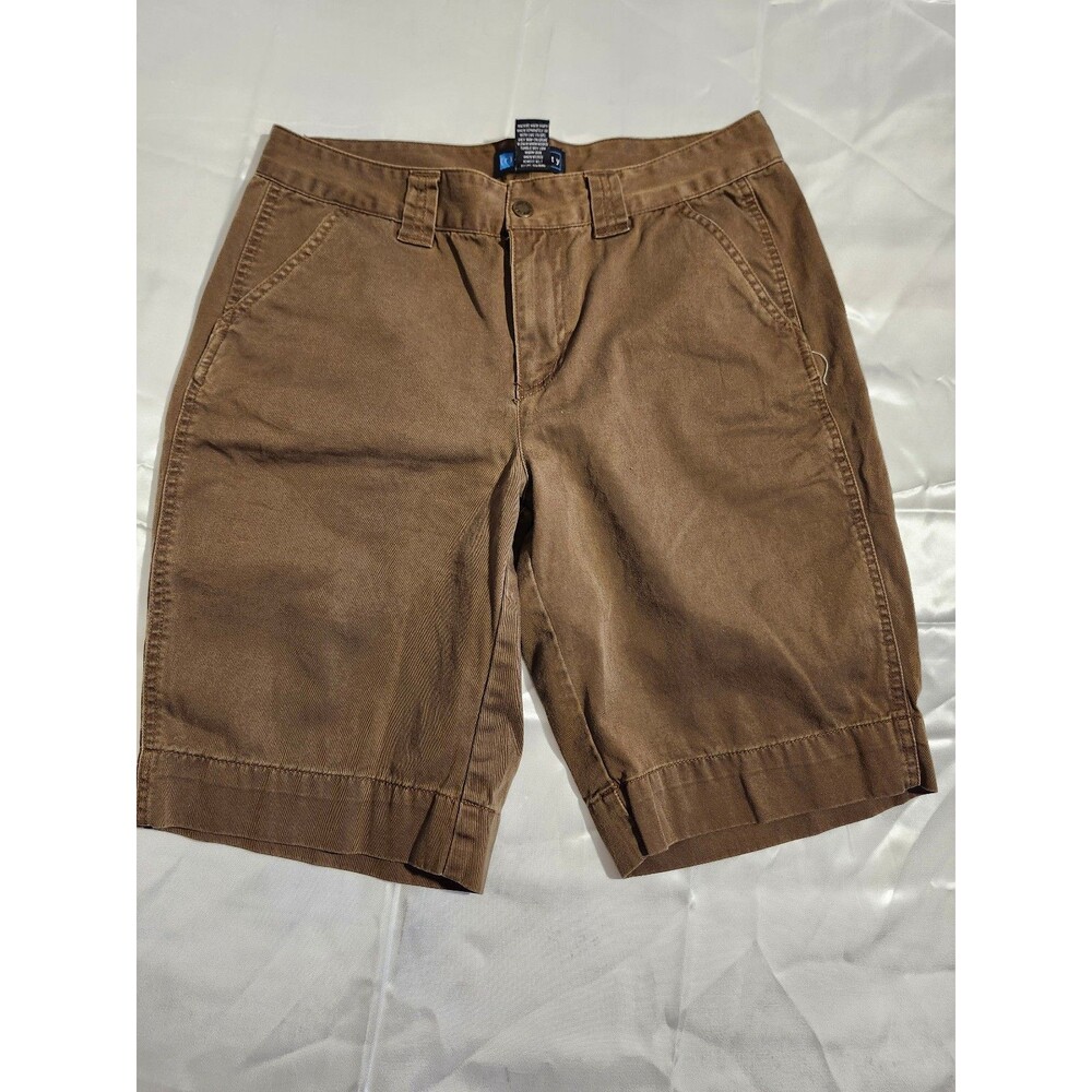 Relativity Khaki Cotton Shorts Size 10 waist 34.       #102